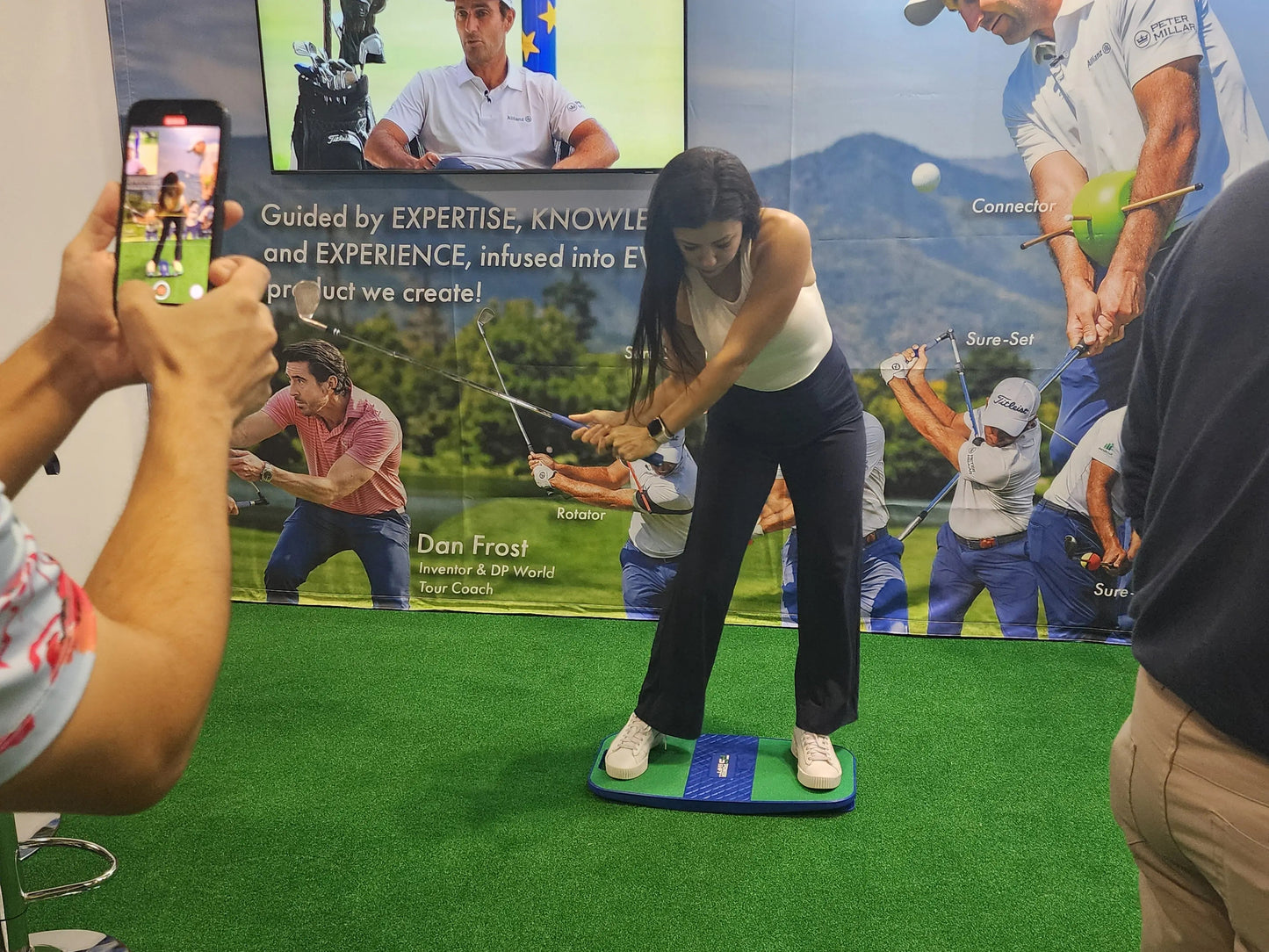Golf Power Shift Board - Distance Trainer