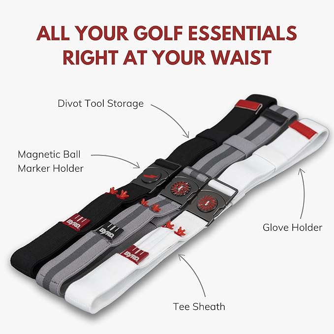 THE BYRD GOLF BELT - Organize Your Gear