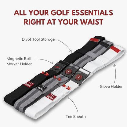 THE BYRD GOLF BELT - Organize Your Golf Gear