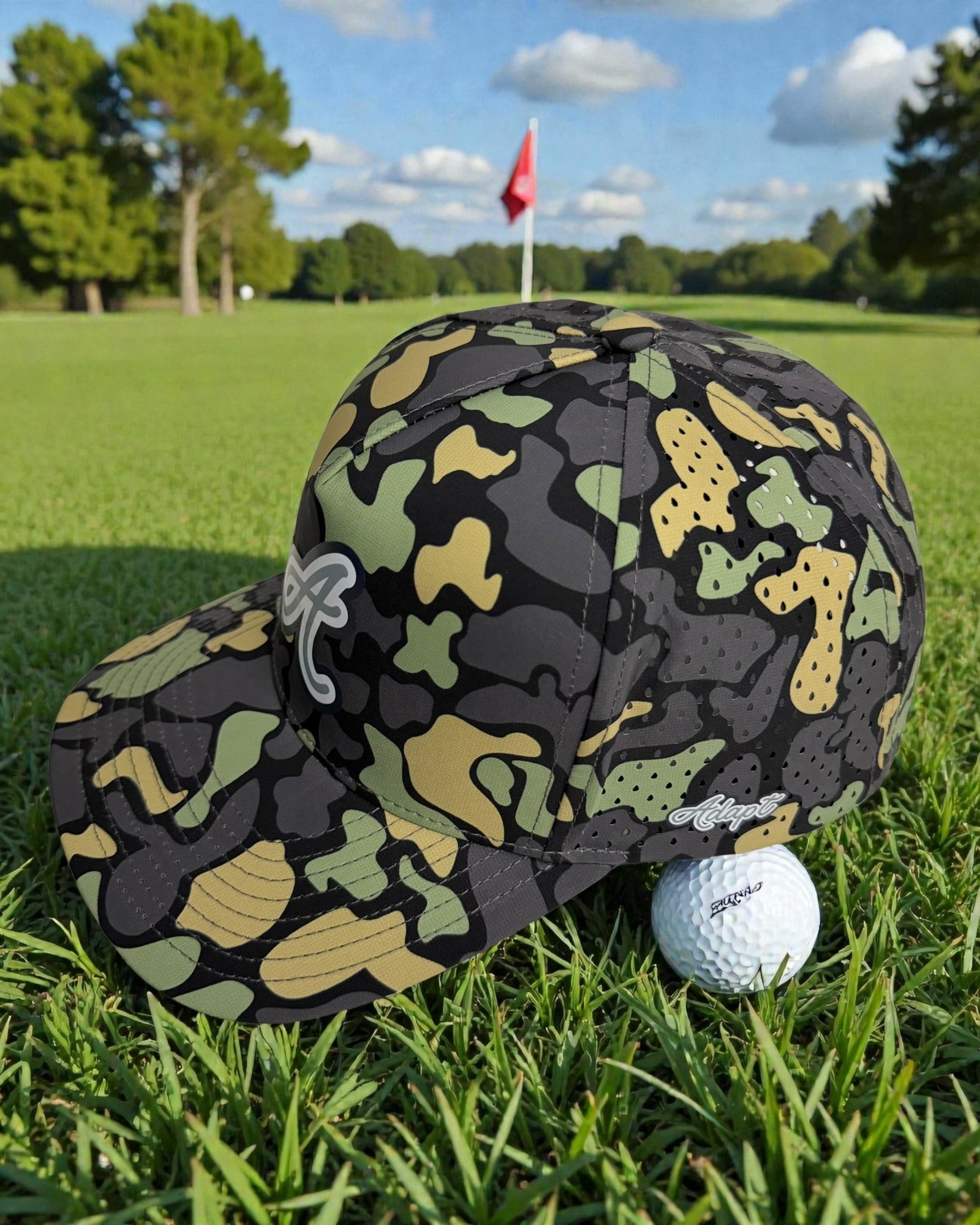 Adapt Daily HP Camo Curve bill