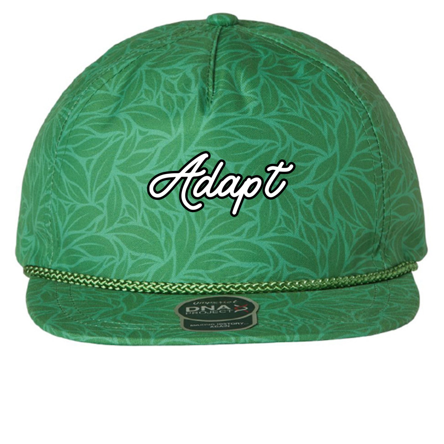 Green Floral - FRONT