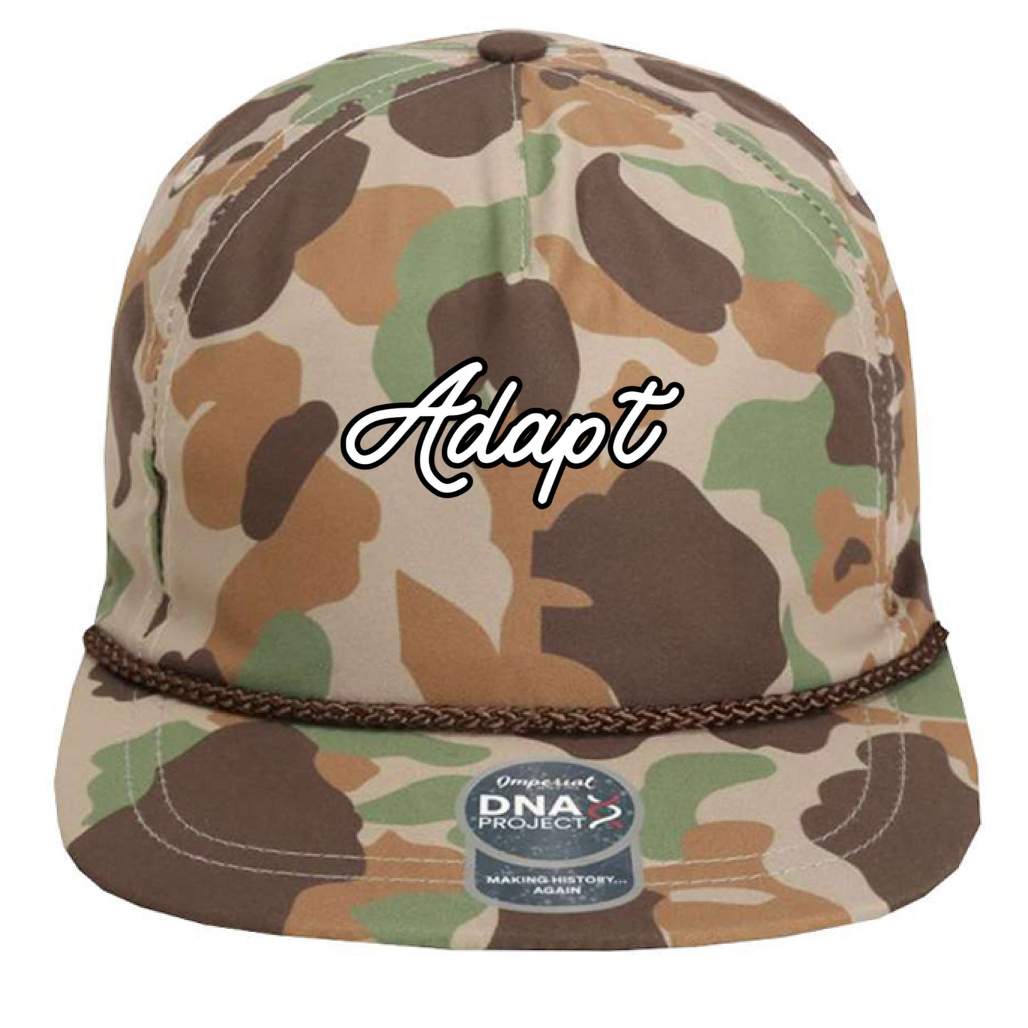 Frog Skin Camo/ Brown - FRONT