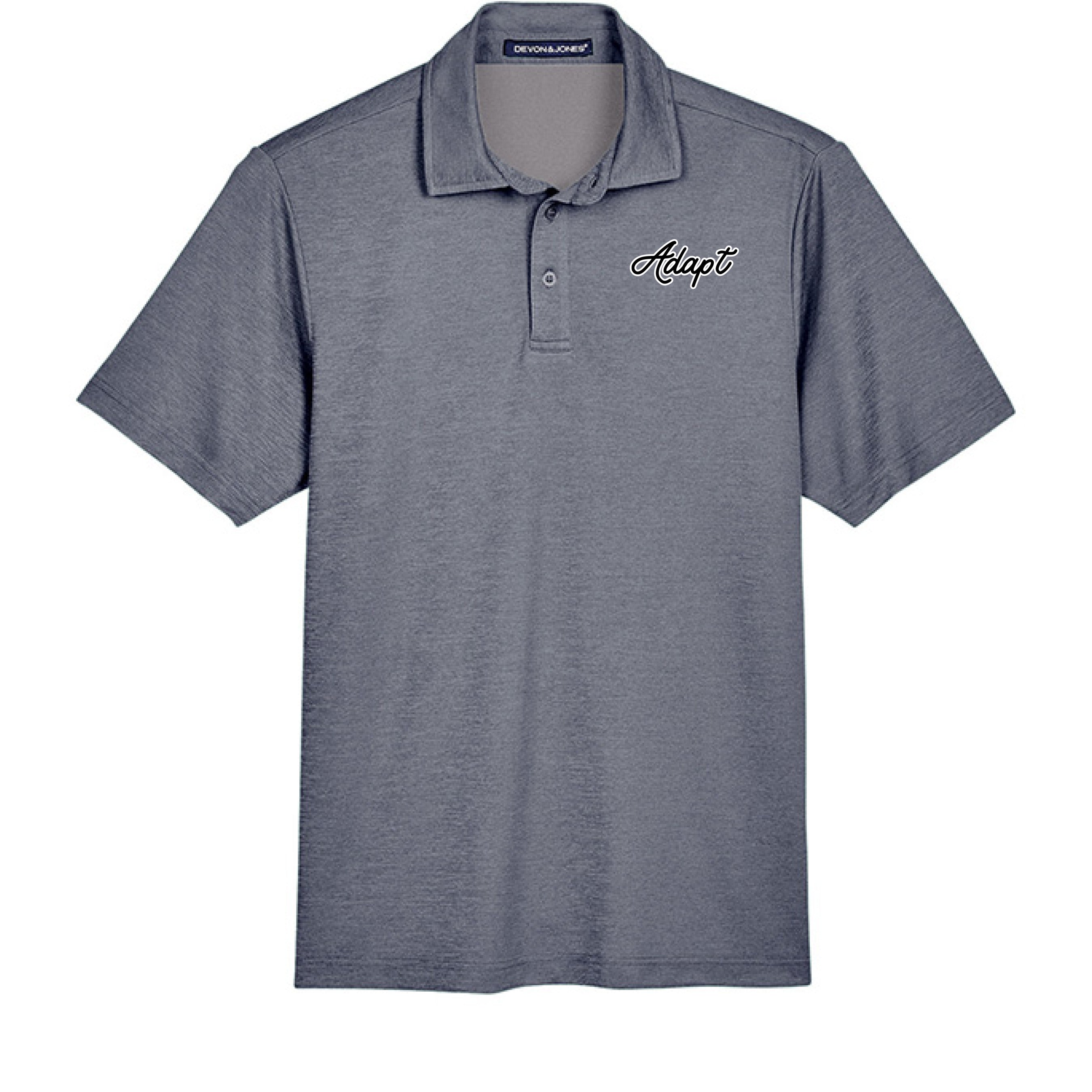 NAVY HEATHER - FRONT