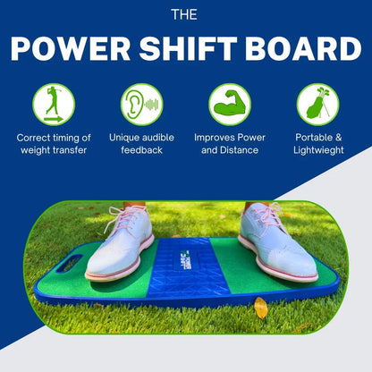 Golf Power Shift Board - Distance Trainer